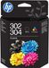 HP 304 Multipack de cartouches d'encre noire et couleur pour imprimantes DeskJet et ENVY