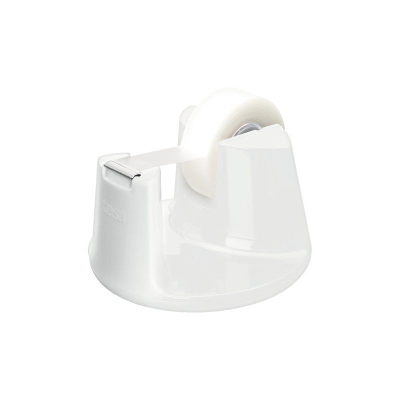 tesa Plakbandhouder compact wit met tape 19mmx33m