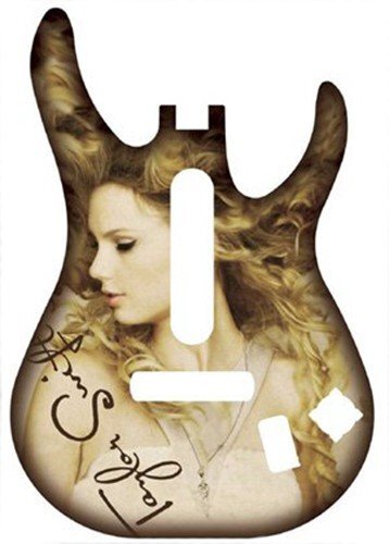 Diverse Guitar Hero 5: Band Hero Taylor Swift Guitar Faceplate Wii