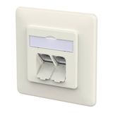 Metz Connect E-DAT C6A IDC Dose, 2 Port, Wit