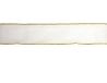 INNSPIRO Wit decoratief lint, goudkleurig, 5 cm x 10 m.