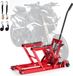StarTech Latios Motorlift - Hydraulische Motorhefbrug - 680 kg - Rood