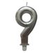 Homéa Birthday Candle Number 9 With Plastic Holder H 7.5 Cm Silver-Colored