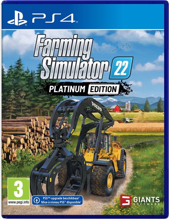 Giants Software GmbH Farming Simulator 22 - Platinum Edition - PS4 PlayStation 4