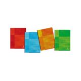 Clairefontaine Notitieboek Exacompta matris 90x140mm gelinieerd assorti