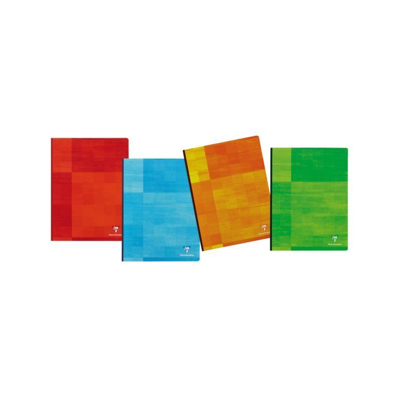 Clairefontaine Notitieboek Exacompta matris 90x140mm gelinieerd assorti