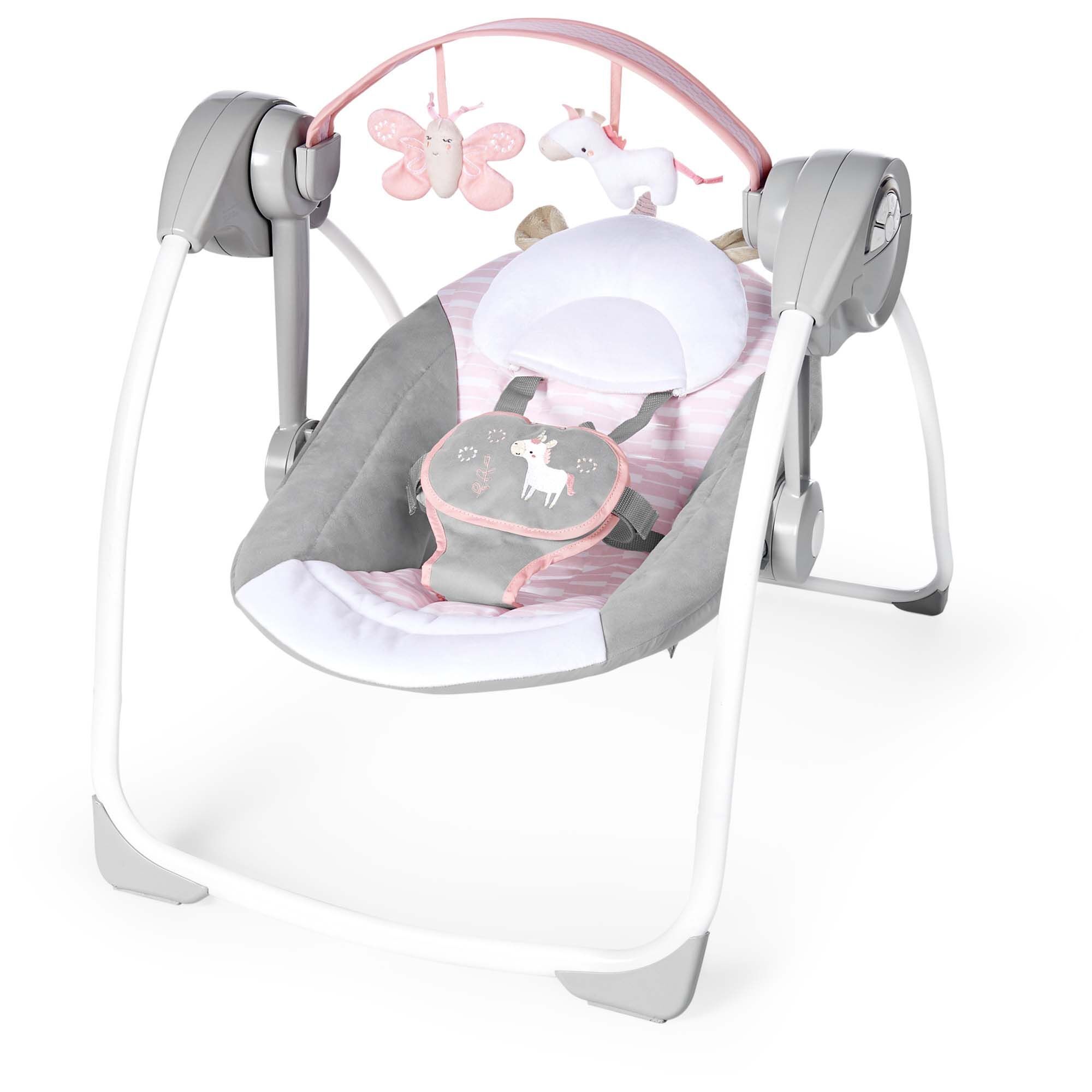 Ingenuity 0m+ Comfort 2 Go Portable Swing™ - Flora