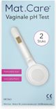 Mat Care Vaginale pH-zelftest - 2 Testen - Snelle Thuistest voor Bacteriële Vaginose & Schimmelinfectie