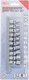 BGS Cardan doppenset 1/4 5 - 13 mm, 10 delig