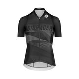 BIORACER Icon - Fietsshirt Zomer - Dames - Zwart - Korte Mouw - Ademend & Aerodynamisch - Maat XL