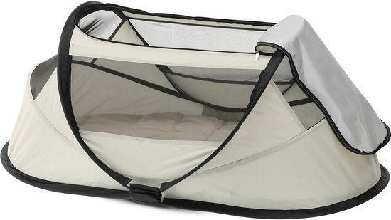 Deryan BabyBox Campingbedje - Baby Tent - Ivory - 0-24 Months