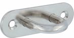 AMIG Oogplaat - 1x - 8 x 2.6cm - AISI 316 rvs - vastzetplaat - voor buiten