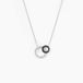 Collier Diana Argent Blanc Oxyde De Zirconium