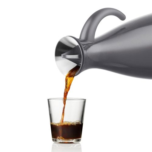 Eva Solo Thermoskan Smal 1l Grijs - 5706631052078