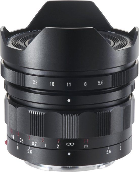 Voigtländer 10 mm / F 5.6 Ultra-groothoeklens Zwart