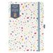 Busy B Terrazzo Schoolagenda 2024-2025, weekkalender met penhouder, elastische sluiting en opbergvakken