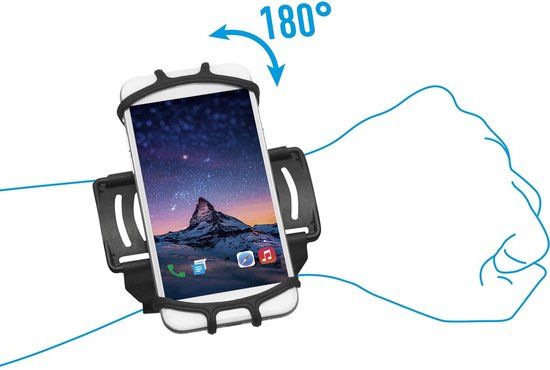 Mobilis 030004 Smartphone Houder - Zwart