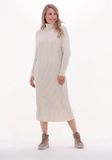 Y.A.S. Yasmavi Knit Midi Rollneck Dress Jurken - Beige