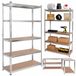 Gockowiak Étagère métallique 205x120cm, capacité de charge 1000kg, 5 étagères en MDF