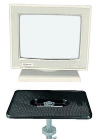 Manfrotto 183 Aluminium Table for Projectors - Zwart