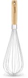 Culinare Naturals Garde, roestvrij staal met handvat van natuurlijk bamboe, 34 cm