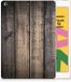 B2Ctelecom Apple iPad 10.2 (2019/2020/2021) Silicone Back Cover Hout Design