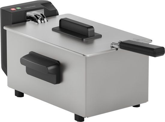 Tristar FR-9326 - Frituurpan 3 liter - Friteuse 2000W - Koude Zone - RVS