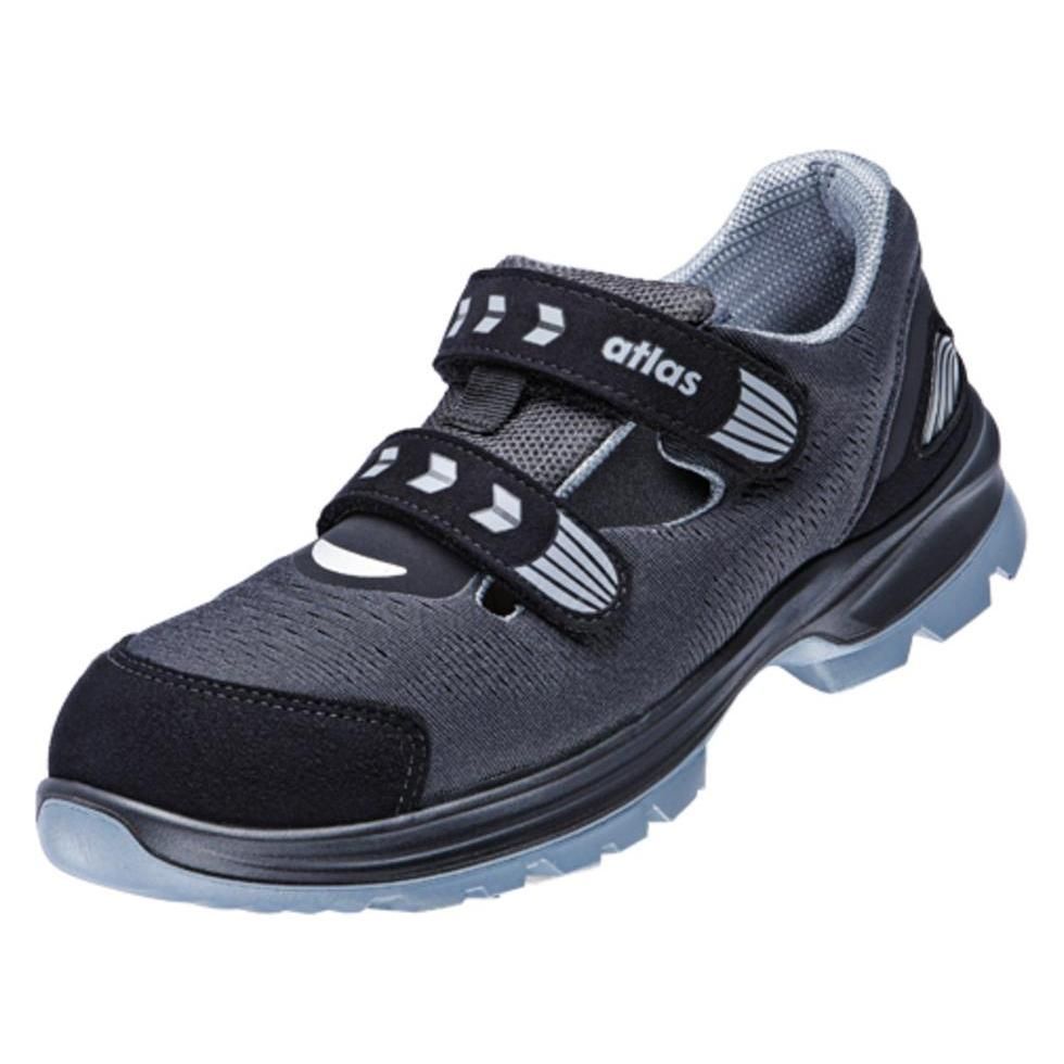 Atlas Werkschoenen Sandaal Flash 1600 S1 ESD Anthracite Black Size 46