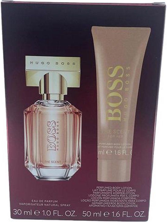 Boos Hugo Boss Boss The Scent for Her Gift Set - 30ml EDP Spray & 50ml Body Lotion