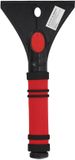 NIGRIN Kunststof IJskrabber Softgrip Zwart, Rood