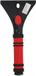 NIGRIN Kunststof IJskrabber Softgrip Zwart, Rood