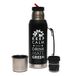 Mate Green Largoinox LGC14281 Vacuümfles, 1 liter, roestvrij staal, thermosfles, ideaal voor Mate thee, houdt 8 uur warm/koud, BPA-vrij, vaatwasmachinebestendig