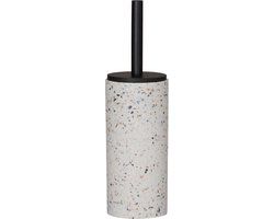 Sealskin Blend Toiletborstel met houder vrijstaand Terrazzo - Japandi