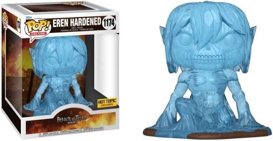 Funko Pop! Attack on Titan - Eren Hardened #1174 HT Exclusive Figure