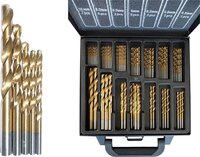 Hofftech Borenset - 101-delig - Titanium - Spiraalboor - Metaal