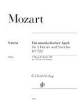 Wolfgang Henle Wolfgang Amadeus Mozart - Ein musikalischer Spaß KV 522 für 2 Hörner in F und Streicher