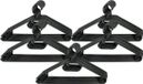 Shenzhen Haorui Industrial Technology Co., Ltd. cintre – cintre – cintre – durable – Noir – Plastique – Antidérapant – Crochet pivotant