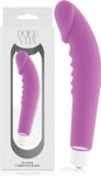 DOLCE VITA Dolce Vita Realistic Pleasure Purple Silicone Vibrator