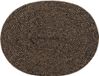Home Delight Set van 4 placemats Ella Rechthoek Zwart