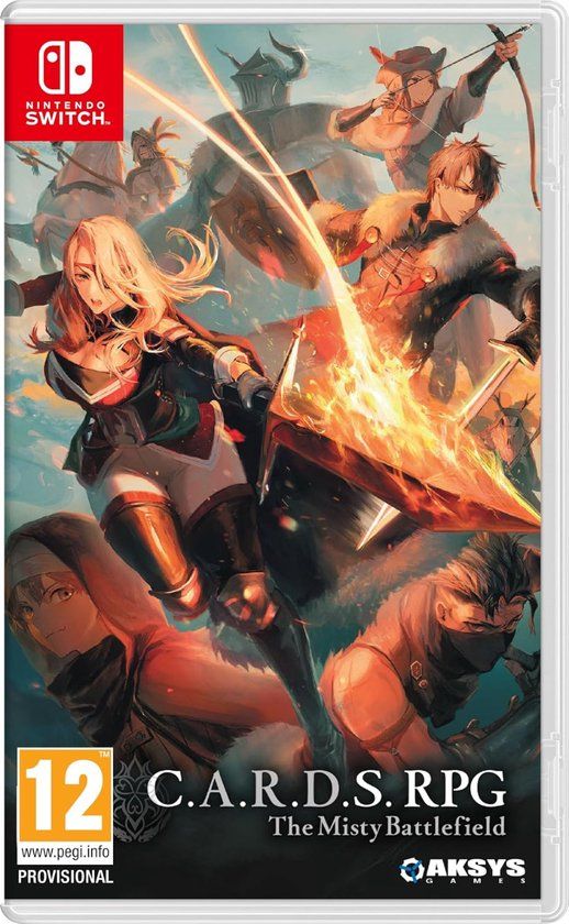 red art games C.A.R.D.S. RPG The Misty Battlefield-Total Warfare Edition (Switch)