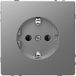 Merten MEG2301-6036 Wandcontactdoos System Design RVS