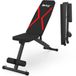 Brixy Halterbank - Fitnessbank - Tot 300KG - Bench Press Bank - Trainingsbank - Verstelbaar - Inklapbaar - Noir
