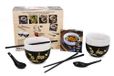 Ramens & Noodles Bar 2025: Coffret avec 2 bols à ramen, 2 paires de baguettes, 2 cuillères en céramique