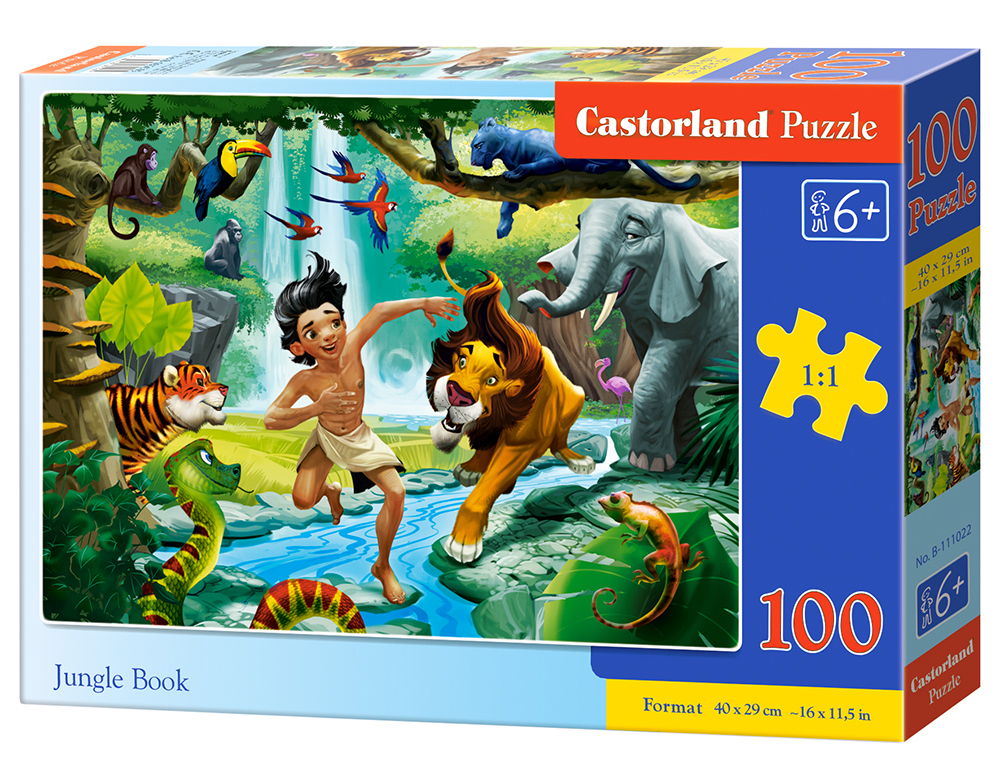 Castorland Jungle Book - 100pcs
