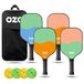 OZO Pickleball - Set van 4 paddles + 4 ballen