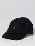 POLO RALPH LAUREN Classic Cotton Cap Polo Player Logo - Black Hats