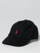 POLO RALPH LAUREN Classic Cotton Cap Polo Player Logo - Black Hats