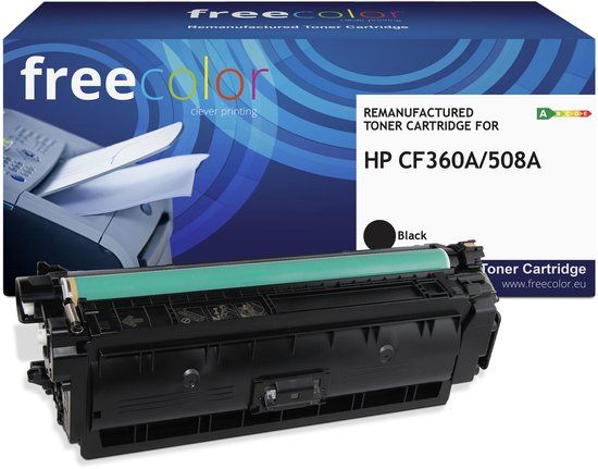 Freecolor - Zwart - compatibel - tonercartridge (alternatief voor: HP 508A, HP CF360A) - voor HP Color LaserJet Enterprise MFP M577; LaserJet Enterprise Flow MFP M577