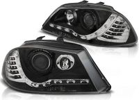 Viking Choice SEAT Koplampen met parkeerlicht SEAT IBIZA 6L 04 02-08 ZWART