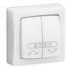 Legrand ALB2613WH elektrische schakelaar Wit